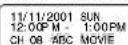 PANASONIC PVV4662 - Time Stamp Feature - 2