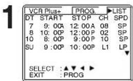 PANASONIC PVV4662 - Review, Replace or Clear Program Contents: - 1