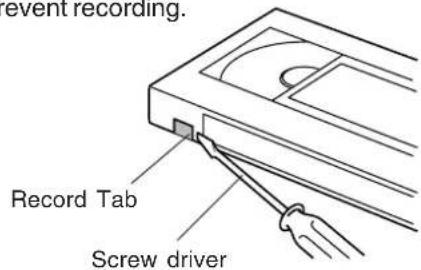 PANASONIC PVV4662 - Prevent Accidental Tape Erasure - 1