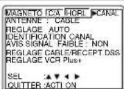PANASONIC PVV4662 - Réglage automatique des canaux VCR plus+ (1RE partie) - 2