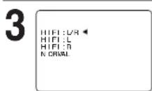 PANASONIC PVV4662 - Audio Mode forPlayback - 1