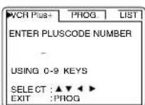 PANASONIC PVV4662 - VCR Plus+ System Programming - 7