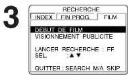 PANASONIC PVV4662 - Insérer la cassette sans sa languette de prévention d'effacement. - 2