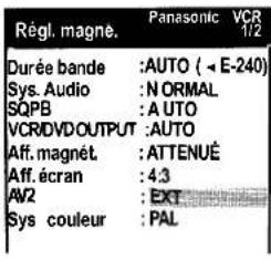 PANASONIC NVVHD1EE - Raccordement d'un récepteur - 2