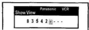 PANASONIC NVVHD1EE - Enregistrement avec le magnétoscope - 1