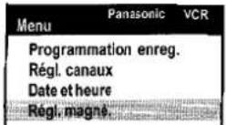 PANASONIC NVVHD1EE - Raccordement d'un récepteur - 1