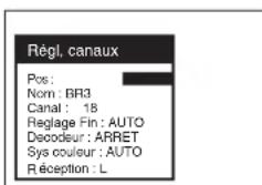 PANASONIC NVSJ412F - Pour changer la position (canal) sur laquelle une chaîne est mémorisée - 3