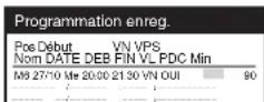 PANASONIC NVSJ412F - Pour activer la fonction vps/pdc: - 1