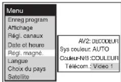 PANASONIC NVSJ412F - Réglage du mode de télécommande - 1
