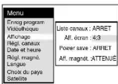 PANASONIC NVHS860F - Pour que s'affichent automatiquement sur l'écran du téléviseur les informations sur la chaine, etc. - 1