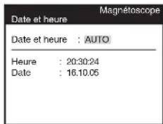 PANASONIC NVHS825F - Activer la fonction de correction automatique de l'heure - 2