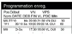 PANASONIC NVFJ712F - Annulation d'une programmation d'enregistrement - 2