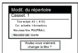 PANASONIC NVFJ712F - Pour saisir ou modifier manuellement un titre ou une catégorie - 2