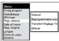 PANASONIC NVFJ712F - Pour recommencer la configuration automatique (Reprogrammation automatique) - 1