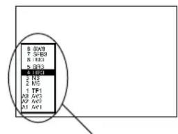 PANASONIC NVFJ712F - Réglages pour l'option "Affichage" du menu principal - 2