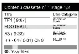PANASONIC NVFJ712F - Pour saisir ou modifier manuellement un titre ou une catégorie - 3