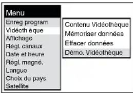 PANASONIC NVFJ712F - Démonstration de la fonction de repertoire de cassettes - 1