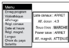 PANASONIC NVFJ712F - Pour afficher automatiquement les sous-titres ordinaires ou codés sur l'écran du téléviseur - 1