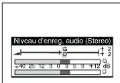PANASONIC NVFJ712F - Pour ajuster manuellement le niveau d'enregistrement audio - 2