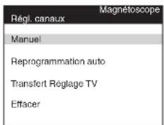 PANASONIC MVHS830F - Réglage manuel - 2
