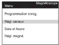 PANASONIC MVHS830F - Réglage manuel - 1