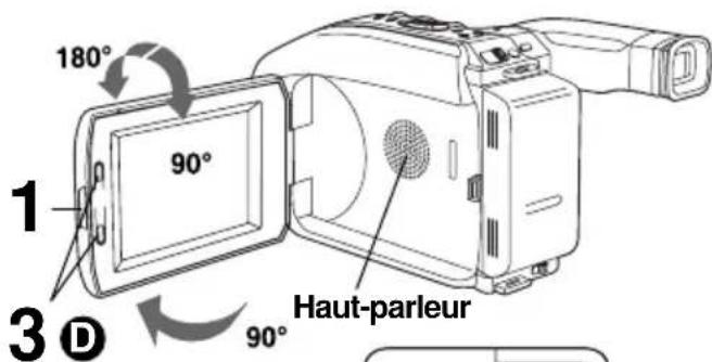 PANASONIC Palmcorder PVL552 - Préparatifs - 1
