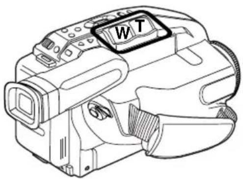PANASONIC Palmcorder PVL552 - Zoom motorisé à quatre vitesses - 1
