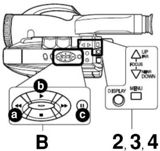 PANASONIC Palmcorder PVL552 - Préparatifs - 1