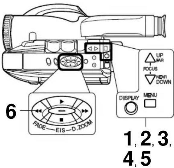 PANASONIC Palmcorder PVL552 - Fondu numérique en couleur - 1