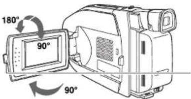 PANASONIC Palmcorder PVL354 - Lecture à l'écran couleur à cristaux liquides - 2