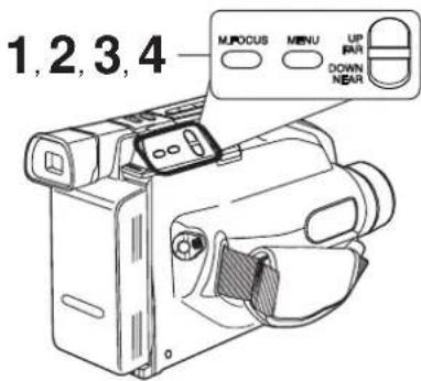 PANASONIC Palmcorder PVL354 - Détction de mouvement - 1