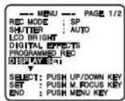PANASONIC Palmcorder PVL354 - Mode sans affichage - 1