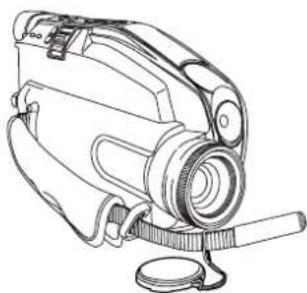 PANASONIC Palmcorder PVL354 - Capuchon de I'objetif - 1