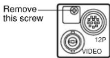 PANASONIC GPMF130E - Switch Covers Removal - 2