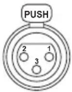 PANASONIC Lumix DMWYAGHE - Terminali AUDIO IN [CH1, CH2] (XLR, 3 pin) - 1