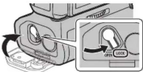 PANASONIC Lumix DMWBGG9 - Inserimento/Rimozione della batteria - 3