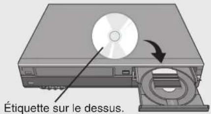 PANASONIC DMREZ48 - Mise en place d'un disque - 2