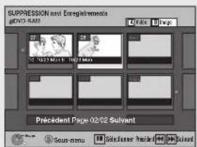 PANASONIC DMREZ48 - ▲,▼ pour sélectionner "Supprimer", puis OK - 1