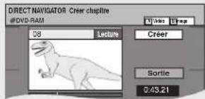 PANASONIC DMREZ48 - Créer chapitre - 2
