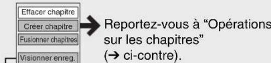 PANASONIC DMREZ28 - Affichage de l'écran chapitres - 14