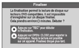 PANASONIC DMREZ28 - Retrait d'un disque enregistré - 1