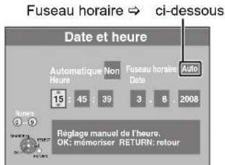 PANASONIC DMREX81 - Date et heure - 1