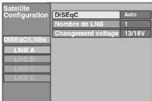 PANASONIC DMREX81 - Réglage du DiSEqC/LNBs - 1