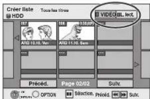 PANASONIC DMREX81 - Copie avec utilisation de la liste de copie — Copie Avancée. - 3