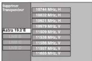PANASONIC DMREX81 - ■ Supprimer Transpondeur - 1