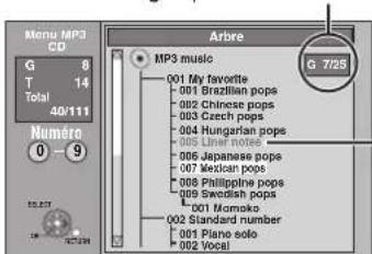 PANASONIC DMREX81 - Pendant que la liste des fichiers est affichée. - 1