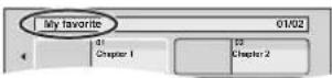 PANASONIC DMREX81 - Appuyez sur [▲, ▼] pour sélectionner "Nom disque" puis appuyez sur [OK]. - 2
