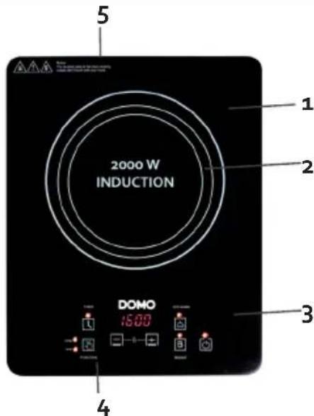 DOMO DO328IP - ONDERDELEN - 1