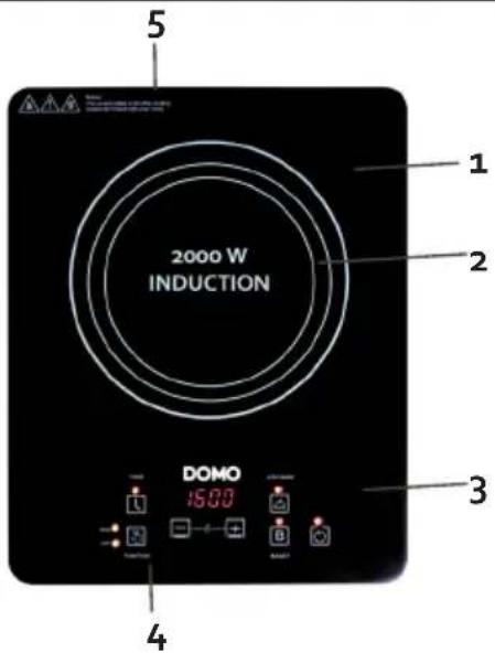 DOMO DO328IP - PARTS - 1