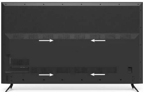 VIZIO E43F1 - INSTALLATION MURALE DE LA TV - 2